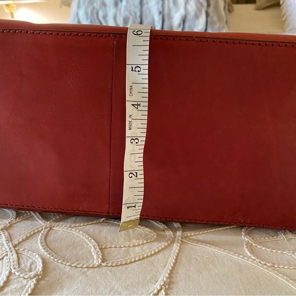 Frye Bordeaux Color Leather Tote/Handbag - Picture 14 of 16